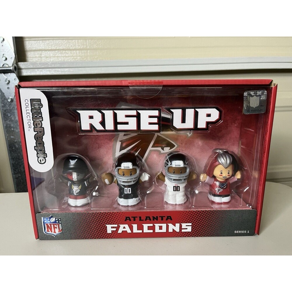 NFL Official Atlanta Falcons Rise Up! Little People Collector NEW